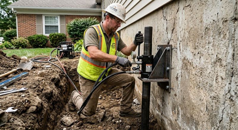 House Foundation Leveling in Charles County, MD