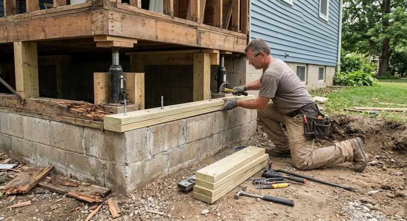 House Foundation Repair in Cheltenham, MD
