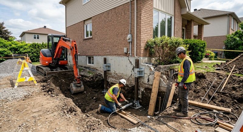 House Foundation Repair in Dunkirk, MD