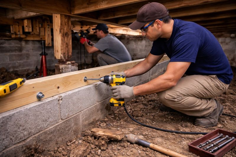 House Foundation Repair in Fairfax County, VA