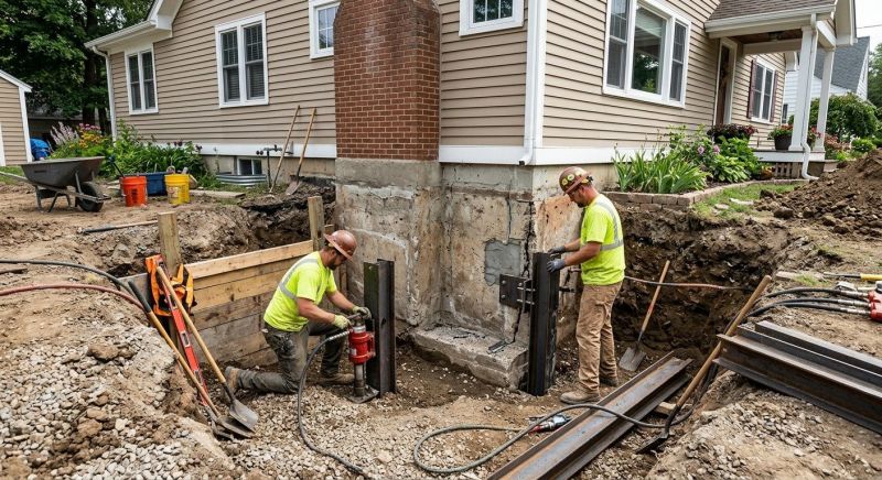 House Foundation Repair in Charles County, MD