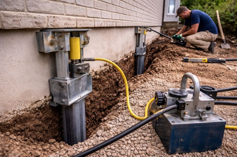 Sinking Foundation Repair in Deale, MD