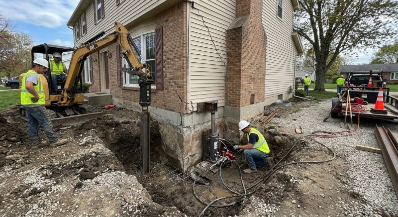 Sinking Foundation Repair in Dunkirk, MD