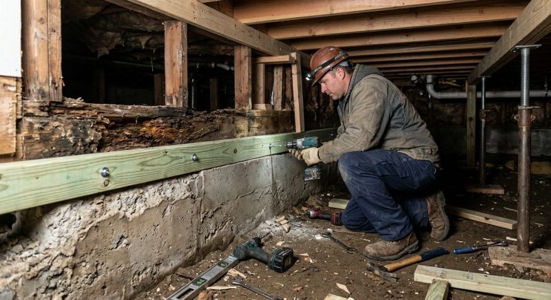 Sinking Foundation Repair in Dunkirk, MD
