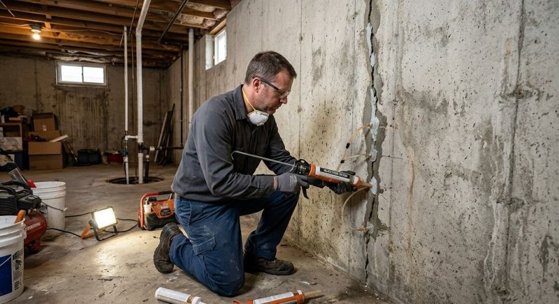 Structural Crack Repair in Charles County, MD