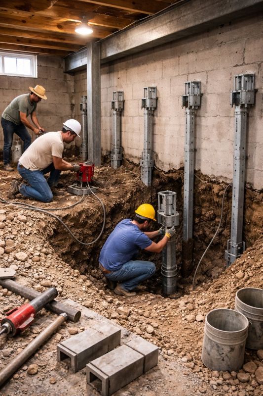 Structural Underpinning in Charles County, MD