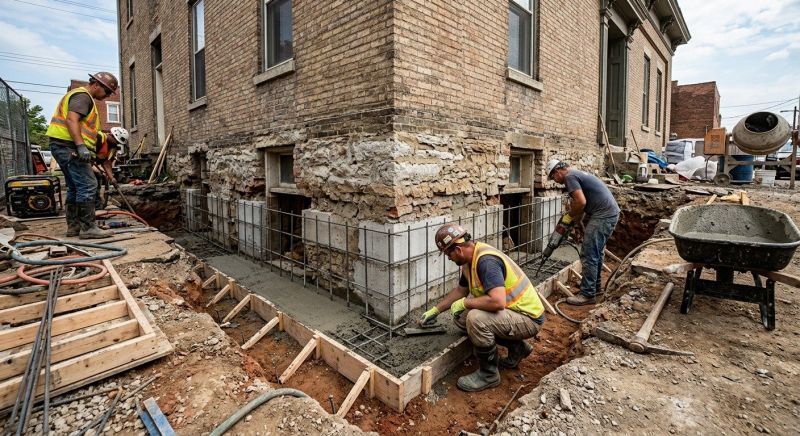 Underpinning Repair in Charles County, MD